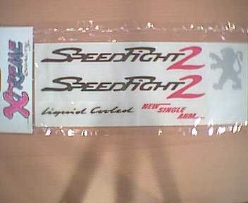 stickerset Speedfight-2 A.C.+L.C. zwart-rood